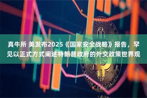 真牛所 美发布2025《国家安全战略》报告,罕见以正式方式阐述特朗普政府的外交政策世界观
